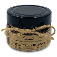 Home Made Mostarda `Grappa Brandy & Barbecue` 100g